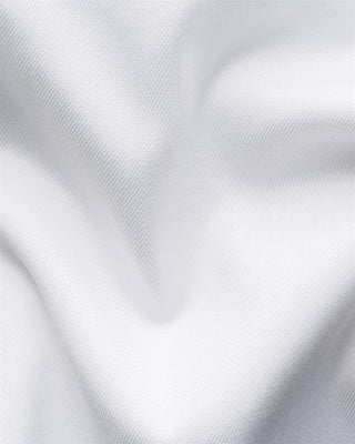 White Geometric Effect Signature Twill Shirt - Contemporary