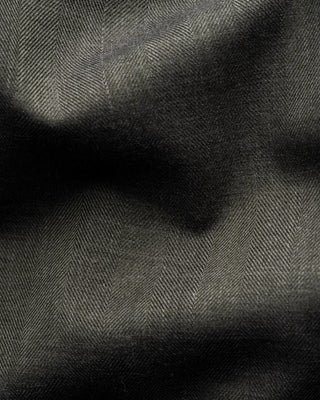 Green Solid Signature Flannel Shirt - Slim