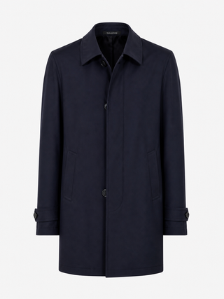 Nolan Trench Coat Blu