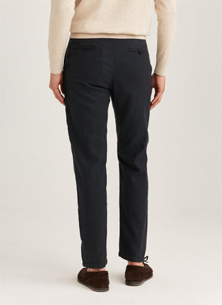 Fenix Linen Trouser Blue