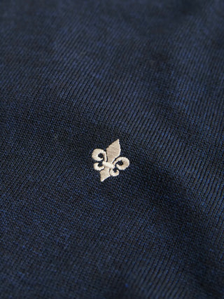 Merino John Zip Navy