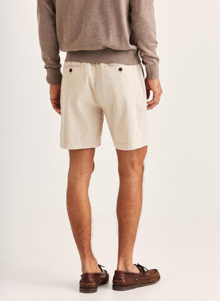 Fenix Linen Shorts Off White