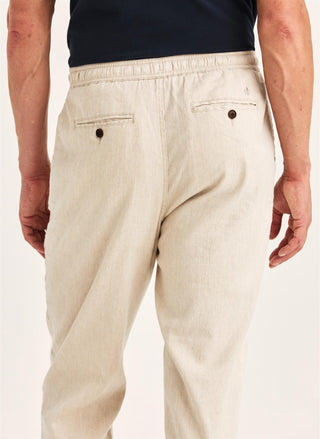 Fenix Linen Trouser Off White