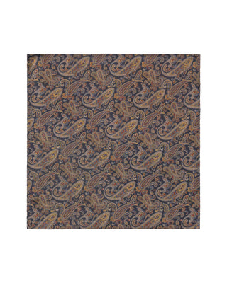 Multi Two-Face Silk Pocket Square