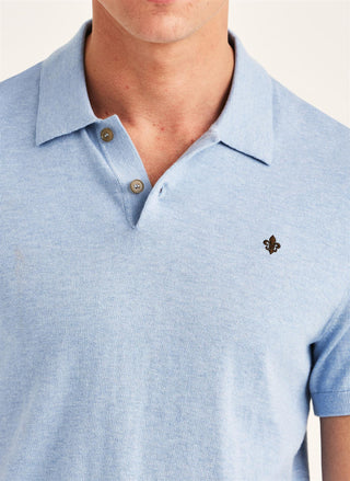 Riley Short Sleeve Polo Blue