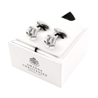 Knot Cufflinks Silver