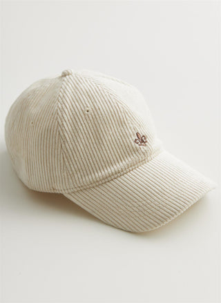 Lily Cord Cap Off White