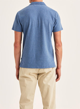 Dylan Piqué Shirt Blue