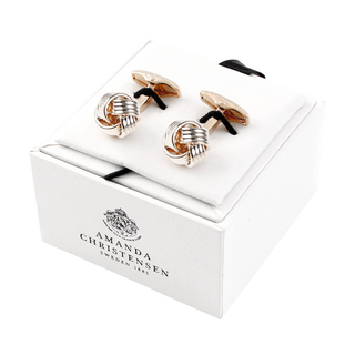 Knot Cufflinks Gold