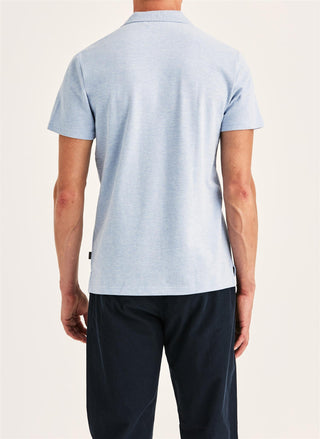 Dylan Piqué Shirt Blue