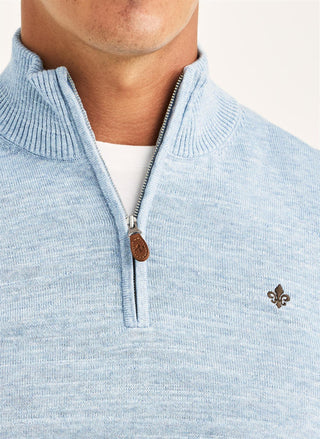 Randall Haf Zip Light Blue