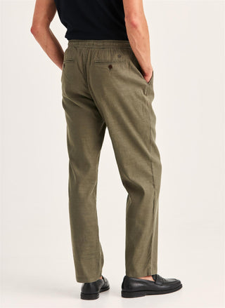 Fenix Linen Trouser Olive