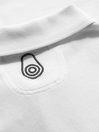 Bowman Logo Polo White