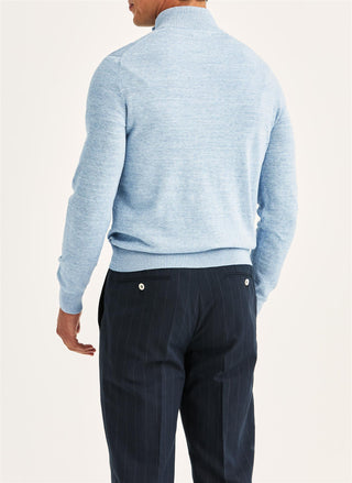 Randall Haf Zip Light Blue