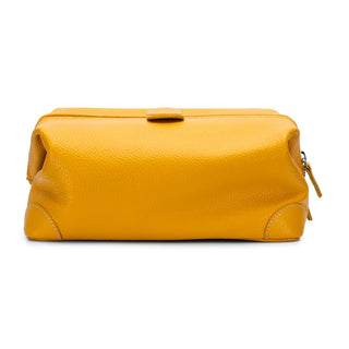 Grained Leather Toalettmappe