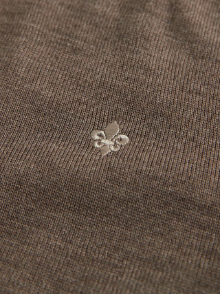 Merino John Zip Brown